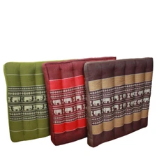 Chair Pads Prayer Mat Meditation Floor Seat Cushion Thai Kapok Pillow