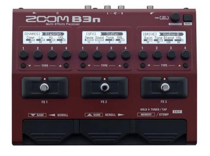 【ZOOM】B3 Bass Effects & Amp Simulator s-l400.jpg