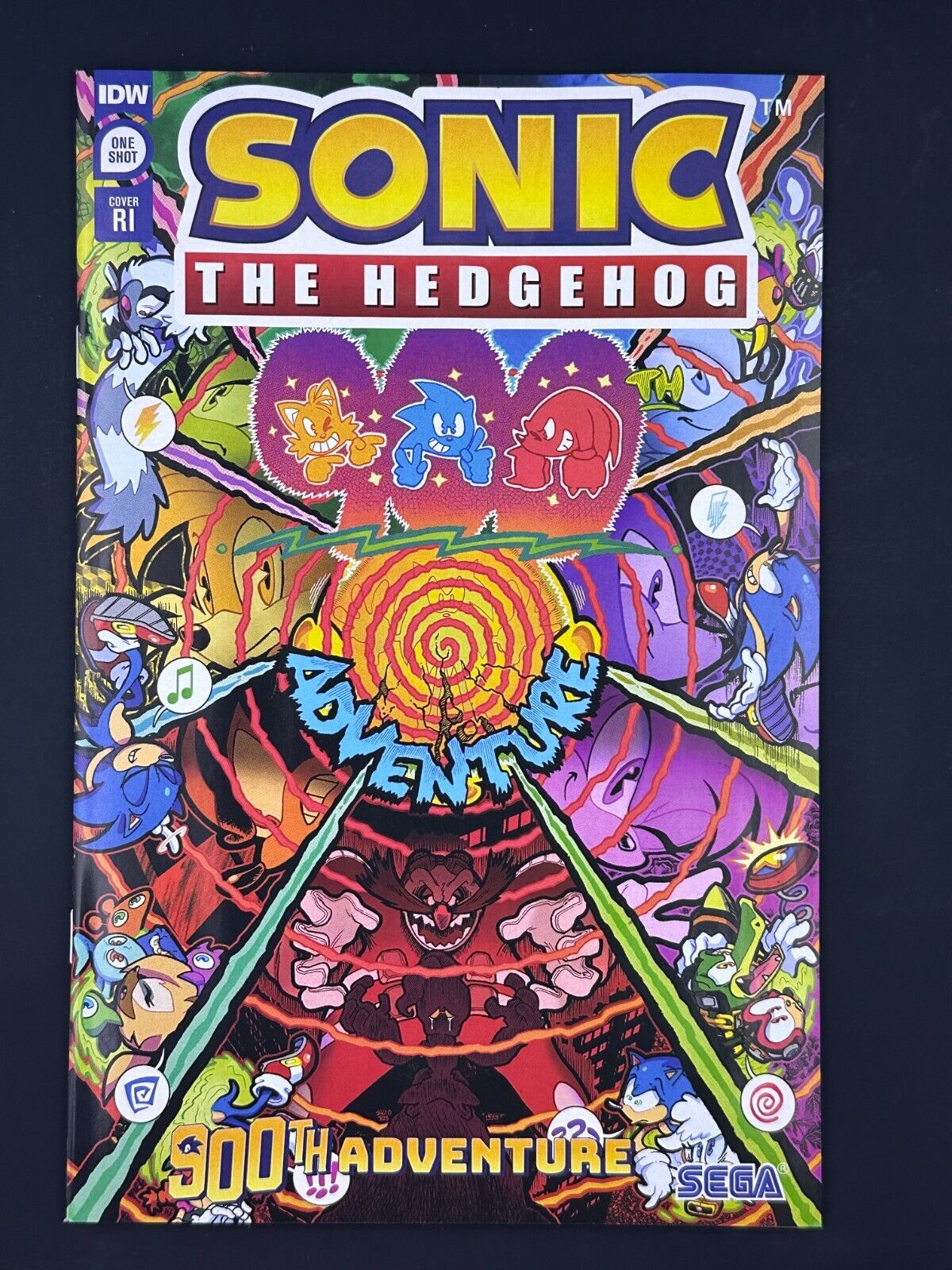 Sonic the Hedgehog 900th Adventure One Shot 1:50 Variant (2023) NM IDW Comics