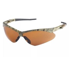 KLEENGUARD 19644 NEMESIS SAFETY GLASSES CAMO FRAME BRONZE LENS SUNGLASS 2 PAIR 