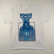 NEW Power Trip Nightmare Logic Gift For Fan White All Size T-Shirt