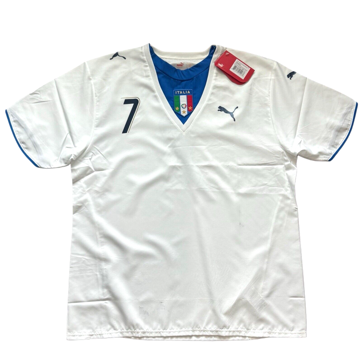 PUMA 2003 イタリア代表ユニフォーム DEL PIERO M 青 7 Puma