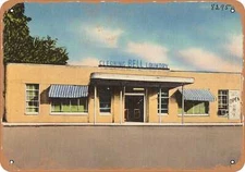 METAL SIGN - Texas Postcard - Bell Cleaning & Laundry, Inc. .