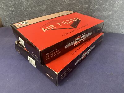 #ad 2 Pack CHAMPION ENGINE AIR FILTERS CAP8613 New $30.00