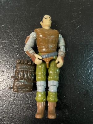 Vintage GI Joe Budo 3.75'' Action Figure with Backpack 1988 Hasbro