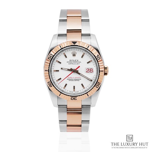 Rolex Datejust Turn-O-Graph 116261 - 2006, With Box & Papers Bi-Metal 36mm Wh...