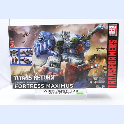 Fortress Maximus Transformers Titans Return 2015 Hasbro Action Figure NEW SEALED