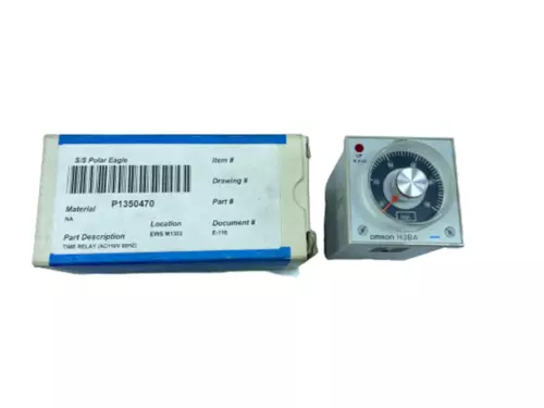 Omron H3BA-8 Solid State Time Relay 100/110/120 VAC 50/60Hz Resistive Load