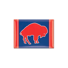 Wincraft Buffalo Bills Classic Logo Retro Metal Magnet - 2.5" x 3.5"