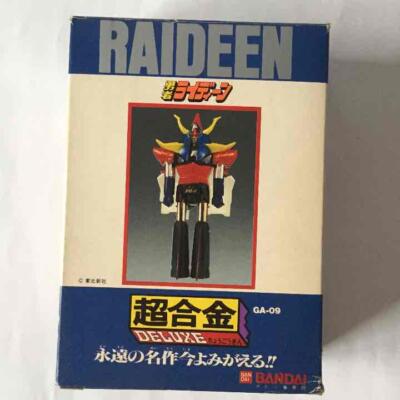 RAIDEEN 超合金 DELUXE GA-09 Rare Vintage BANDAI popy CHOGOKIN Dx deluxe GA-09 REIDEEN (No