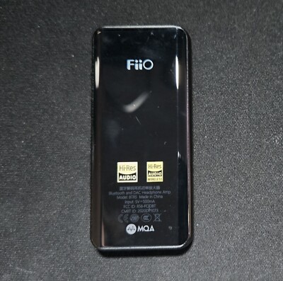 FiiO BTR15 Headphone Amps Bluetooth 5.1 Receiver 384K/32Bit DSD256 (Black) 
