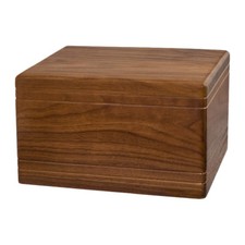 Wood Cremation Urn Wooden Urns - Walnut Boxwood