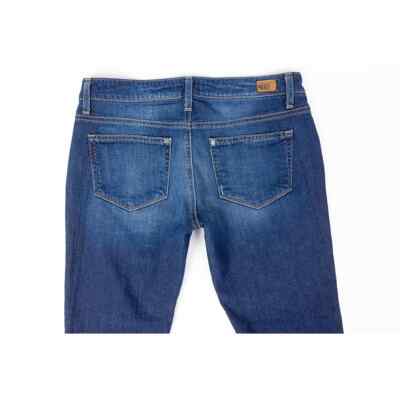 Jean Skinny Femme Paige Jimmy - Taille 27 - Délavé Foncé Vieilli - Très Bon état Occasion