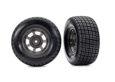 Traxxas TRA10474X Tires & wheels, assembled, glued Modified Mudboss Rear (dirt o