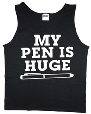 Mens Tank Top Graphic Tee Funny Sleeveless T-shirt Muscle Clothing Apparel