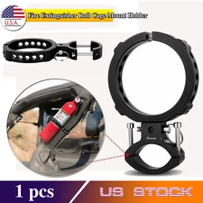 Fire Extinguisher Mount Holder Bracket Roll Cage Bar Offroad For JEEP UTV ATV