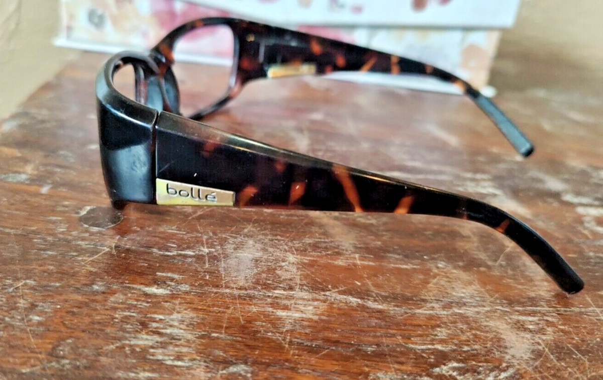 Vintage Bolle King Brown Tortoise Oval Made in Italy  display picture 2