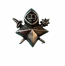 VINTAGE SKULL 23 PIN BACK BUTTON BADGE BIKER VEST / BATTLE JACKET CAP HAT NOS