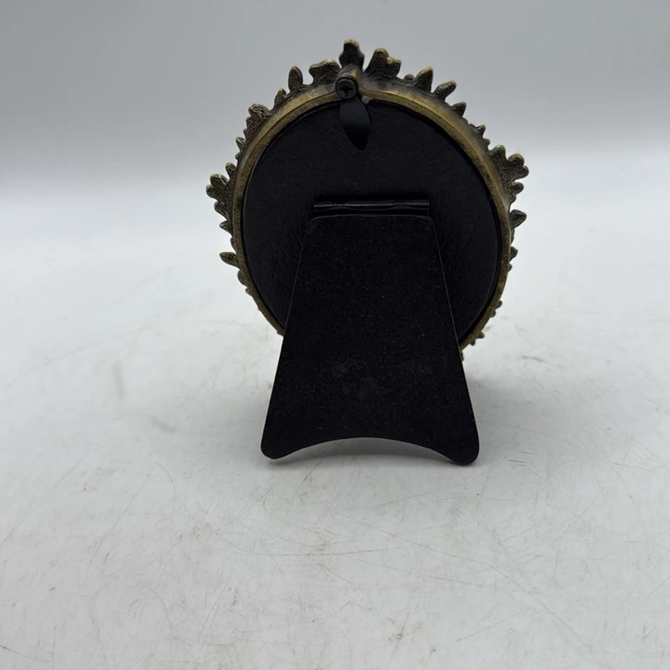 Dazzlers Keepsake Swarovski Crystals Oval Floral Flowers Picture Frame Boho - Image 4 of 4