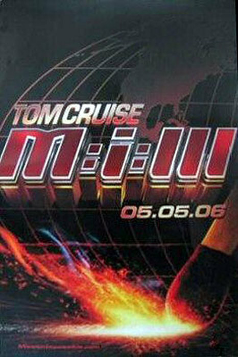 Mission: Impossible Iii (Double-Sided Advance) Original Movie Poster