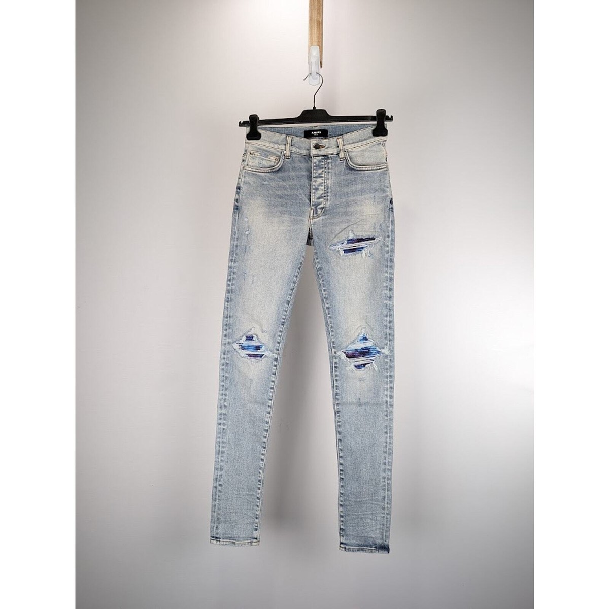 Amiri Tie Dye MX1 Jeans in Stone Indigo BNWT 32 | eBay
