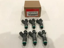 6 OEM NEW FUEL INJECTORS 16450-R70-A01 ACCORD CROSSTOUR MDX 3.0L 3.5L 3.7L V6
