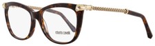 Roberto Cavalli RC944 052 Havana/Gold Square 53mm Full Rim Women's Eyeglasses