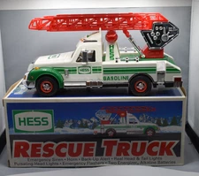Hess 1994 Rescue Truck Lights & Sirens Work Original Box