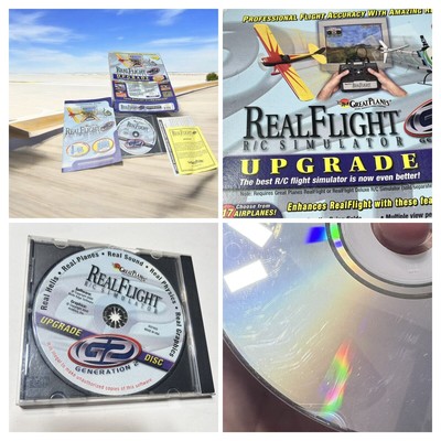 Great Planes Real Flight R/C Sim UPGRADE G2 Requires GPRF Or RF Deluxe R/C Sim