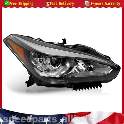 Fit 2015 2016 2017 2018 2019 Infiniti Q70 Non AFS Right Pass Headlight Lamp NEW