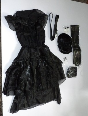 UNBRANDED GOTHIC, WED, ETC. 7PC.DELUXE COSTUME ( SZ: S)