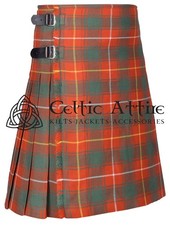 Macphie Tartan 8 Yard Scottish Kilt - Made to Order By Celtic Attire