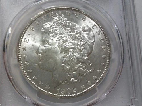 1902-O Morgan Dollar PCGS MS-63  ***Blastr white***