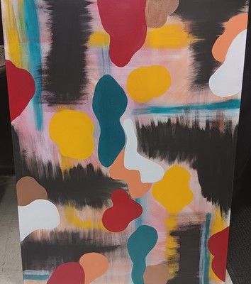 acrylic painting on canvas by original artist
