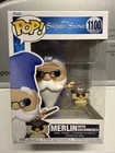 Funko Pop! Vinyl: Disney - Merlin with Archimedes #1100