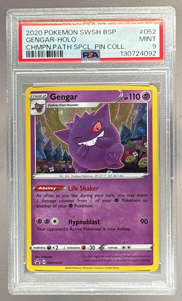 ゲンガー gengar 英語 SWSH052シャイニースターV Gengar SWSH052 SWSH: Sword & Shield Promo Cards for sale | eBay
