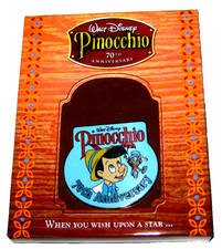 New LE Disney Pin Pinocchio Jiminy Cricket Umbrella Let Your Conscience Be Guide
