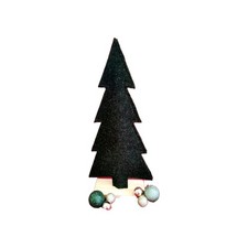 Albero di Natale in vero feltro decorazione natalizia