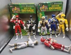 Vtg 1993/1994 Bandai Mighty Morphin Power Rangers 8'' Action Figures Lot Of 7