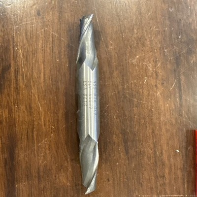 NEW Regal-Beloit M16 Dia X 1-5/16 LOC X 5-5/8 OAL HSS Double End Mill 2 Flute 
