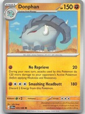 Donphan 045/086 Common Chaos Rising Pokemon Near Mint