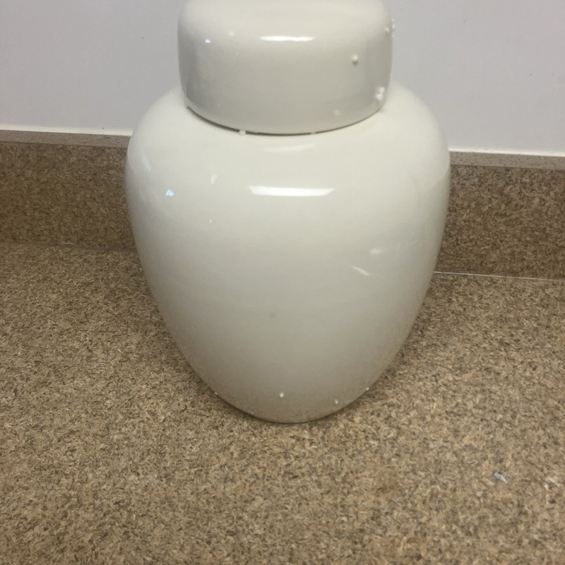 Modern Serenity Ceramic Cremation Urn NEW White Elegant Design For Remembrance