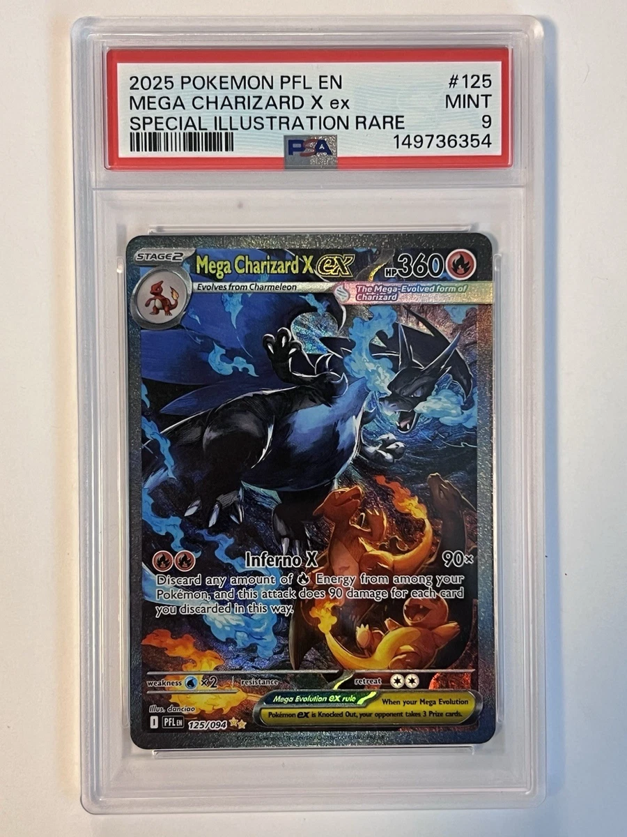 Charizard Pokémon TCG Grade 9 Rare Individual Collectible Card
