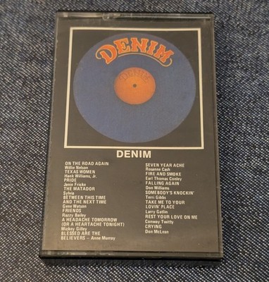 Denim Cassette - 1981 K Tel - Country Compilation Willie Nelson / Don McLean