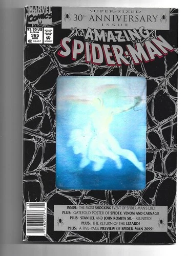 Amazing Spider-man #365, VF 8.0, Newsstand: 1st Appearance Miguel O'Hara