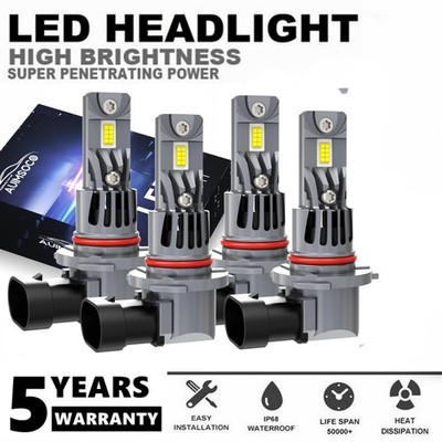 For Dodge Durango SXT Sport Utility 4-Door 3.6L 2016-2023 LED Headlight Bulb Kit