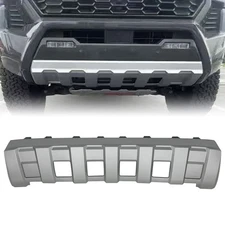 For 2024 2025 Toyota Tacoma silver Front Bumper Lower Valance Panel Skid Plate
