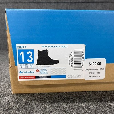 COLUMBIA Kodiak Pass Omni-Heat Boots Men display picture 3
