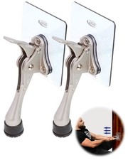 Door Stopper with Adhesive Bracket Stickers, No Drilling or Tools Needed, Ava...