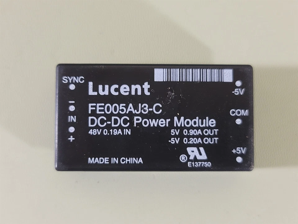Lucent FE005AJ3-C DC-DC Power Module Converter, 48V In , ±5V Out , New OS - Image 4 of 4
